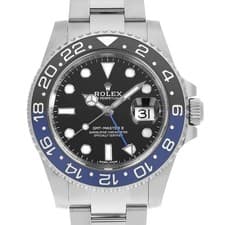 ROLEX GMT Master II 116710BLNR black Random Number second hand mens