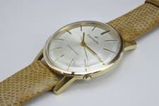 Seiko Wristwatch Matic automatic men's  unique record-style dial 17 jewels