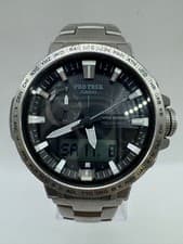 Casio PRW-60T Pro Trek Solar Radio Watch Men Wristwatch Works Wrist 20cm