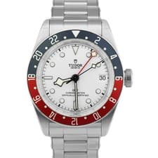 2024 PAPERS Tudor Black Bay 41 GMT 41mm White PEPSI Red Blue Steel 79830 RB BOX