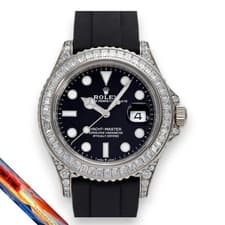 Rolex Yacht Master 42 226679TBR Black Dial Gold Mens Watch