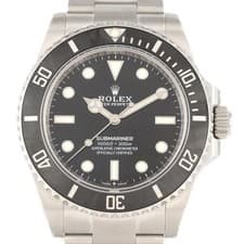 Authentic Rolex Submariner 124060 Stainless Steel Mechanical Automatic Rando...