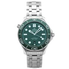 Omega Watch Seamaster Diver 300M Master Chronometer 42mm Green - Inventory 8733