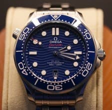 OMEGA Diver 300M Co-Axial Master Chronometer Blue Men's Watch -...