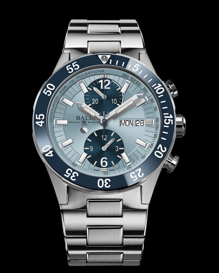 NEW LIMIT EDITION BALL ROADMASTER RESCUE CHRONO BLUE CERAMIC DC3030C-S3-IBEBE