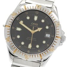 ORIS Classic sports diver 7401 Date black Dial Automatic Men's Watch_947829