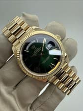 Rolex Day Date President 40mm 18K Yellow Gold Green Ombre Dial 228238 *2026 RSC*