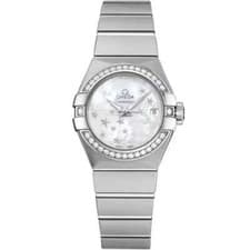 Omega Constellation Co-Axial Star 27mm 123.15.27.20.05.001 Automatic Ladies