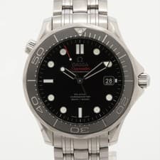 Omega Seamaster 212.30.41.20.01.003 SS SS AT black dial 3 Extra Links