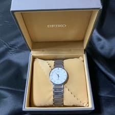 Seiko Dolce SACK015 Men’s Quartz Dress Watch Sapphire Glass Used