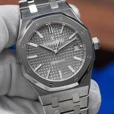 AUDEMARS PIGUET Royal Oak 37mm Grey Dial Stainless Steel 15450ST.OO.1256ST.02