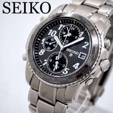 SEIKO Brightz Titanium Watch 5T52-6B90 First Model