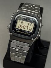 RARE CASIO DW-1000 Japense 200 Driver Watch Alram- Chronography Stainless Steel