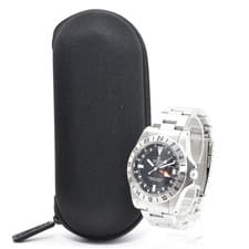 [EXC+5]Incipio 9 EX2 1655 GMT ETA2893-2 Steve McQueen 53mm Automatic Watch JAPAN