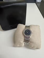 Bulgari BB23SS クォーツ レディース 23mm ステンレス ブラックダイヤル 中古
