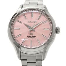 SEIKO WATCH GS GRAND SEIKO STGR007 AUTOMATIC PINK DIAL STAINLESS STEEL WOMEN'S