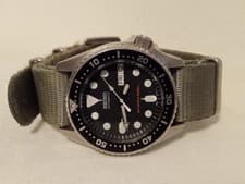 Vintage Mens  Seiko Diver 7S26-0030 SKX013K 200m Watch.