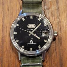 Citizen Vintage Black Dial Wristwatch Timepiece Authentic Classic Rare