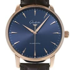 Glashutte Original Seneta Chronometer 1-36-01-06-05-31 Blue Men's #W810