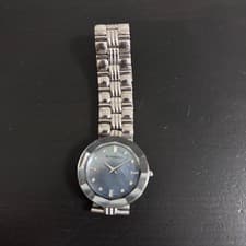 Barbera Italy Pearl Dial Watch Natural Gem B