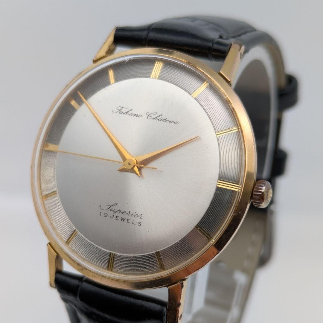 Takano Chateau Superior Vintage Watch Used From Japan