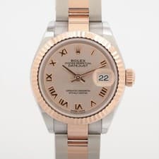 Rolex Lady Datejust 279171 PG×SS PG×SS AT Sundust dial 2 Extra Links