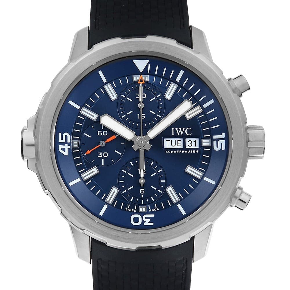 IWC Aquatimer Chronograph Expedition Jacques-Yves Cousteau IW376805 second h...