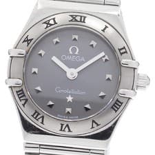 OMEGA Constellation Mini My Choice 1561.51 gray Dial Quartz Ladies Watch_905133