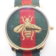 *EXC+++* Gucci G-Timeless Bee 126.4 Vintage Quartz Watch SWISS MADE I7