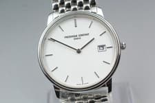 "NEAR MINT+3" FREDERIQUE CONSTANT GENEVE FC220/245X4S25/6 Quartz Men Watch JAPAN