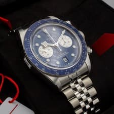 Tudor Black Bay Chrono "Blue" 79360B Unworn 41mm Wristwatch with Box & Papers