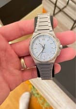 Christopher Ward The Twelve 36mm Glacier Blue Auto Stainless Steel Bracelet