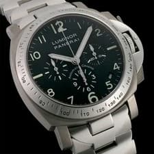Panerai Luminor Chronograph PAM00074 Stainless Steel #SU074