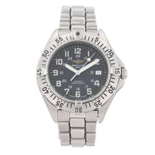 Breitling Colt 38mm Black Dial Quartz Stainless Steel Men's Wristwatch
