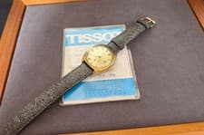 1974 Vintage Gold Plated Tissot Seastar Automatic Men's Wristwatch with Papers