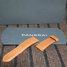PANERAI strap brown belt calf brown buckle pin buckle BA loop genuine 22 / 24