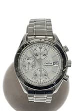 Omega Mens Watch Speedmaster Date AT39mm Non-waterproof SLV 202509WOH Done Used