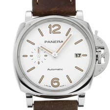 PANERAI Luminor Due PAM01046 V Series 2019 Men's White Dial Stainless #W1764