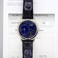 2023 A. Lange & Söhne Little Lange 1 Moon Phase, 182.086, 36.8mm, Blue Dial, ...