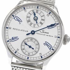 Sinn 6100 Regulator Men's Hand-Wound Watch AB Excellent Condition From Japan