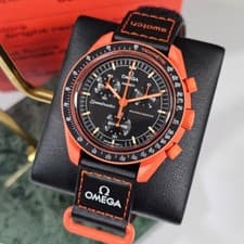 *New!* Omega x Swatch Mission On Earth - Lava