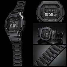 Casio Watch G-SHOCK Bluetooth GMW-B5000GD-1JF Mens Black Japan