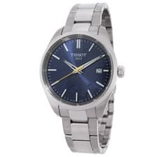 Tissot T1502101104101 PR 100 Jungfraubah Blue Dial 34 mm Women's Watch New