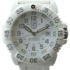 Import duty included for US buyers  Luminox 3050/3950 Quartz Watch White Dial Da