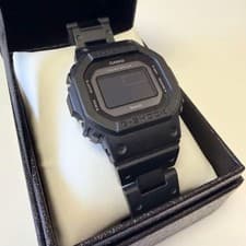 CASIO G-SHOCK GW-5600 3461 Black Metal Watch Bluetooth Tested