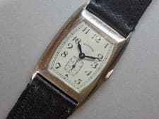 Illinois "Rockcliffe" 14k white gold wristwatch - 1930