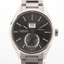 TAG Heuer Carrera Caliber 8 SS SS AT Gray-Face 2 Extra Links WAR5012.BA0723 Wind