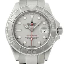 ROLEX Yacht-Master 40 16622 F Serial Men's Gray Stainless Steel Automatic #W761