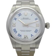 ROLEX Oyster Perpetual 31 Watch 177200 Automatic White Dial Stainless Steel