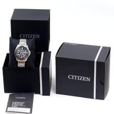 CITIZEN PMD56-2952 PROMASTER Eco Drive Land Series Field Watch Black Pre-owned